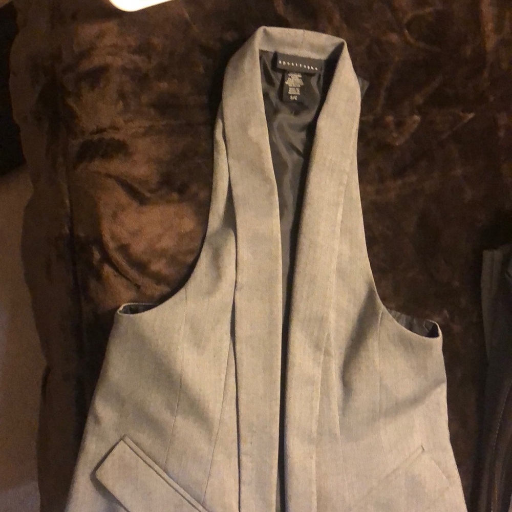 Grey vest